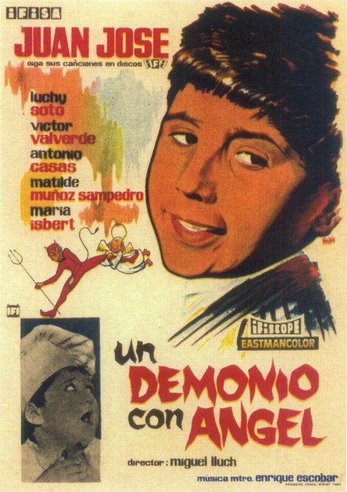 Постер фильма Un demonio con ángel (1963)