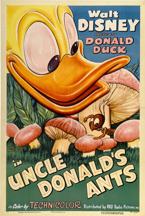 Постер фильма Uncle Donald's Ants (1952)