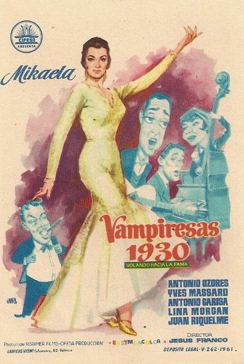 Постер фильма Вампирши 1930 (1962)