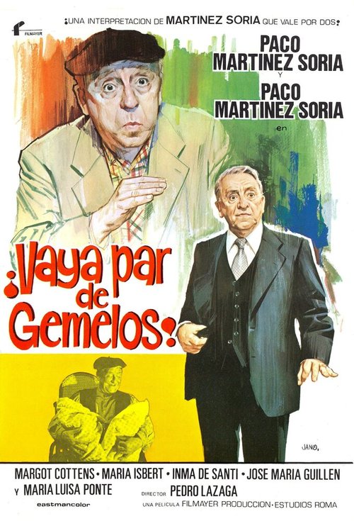 Постер фильма ¡Vaya par de gemelos! (1978)