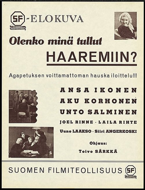 Постер фильма Я попал в гарем! (1938)