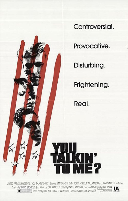 Постер фильма You Talkin' to Me? (1987)