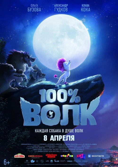 Постер фильма 100% волк (2020)