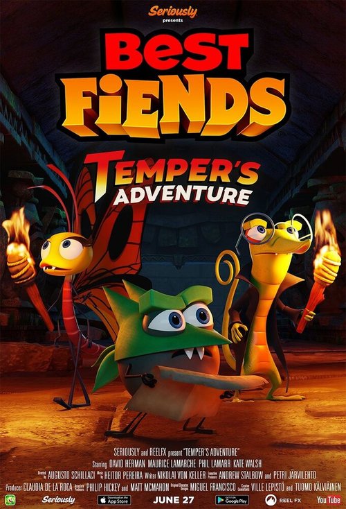 Постер фильма Best Fiends: Temper's Adventure (2019)