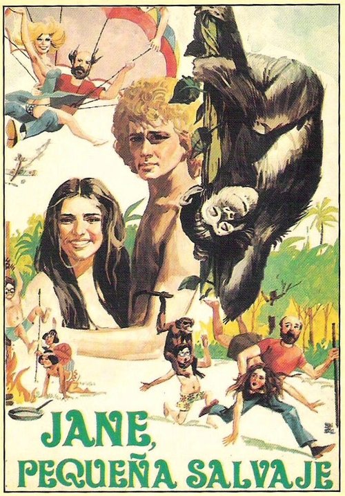 Постер фильма Jane, mi pequeña salvaje (1982)