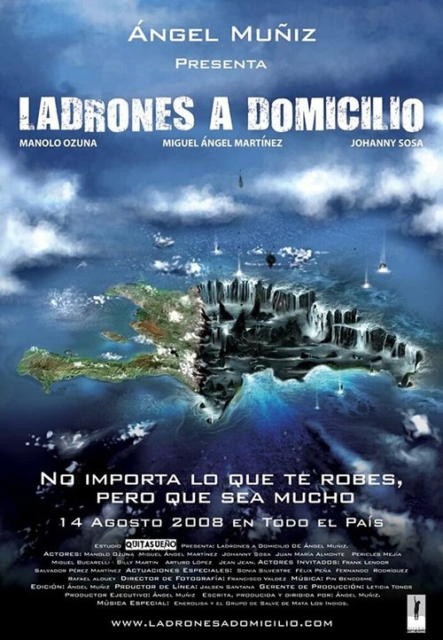 Постер фильма Ladrones a domicilio (2008)