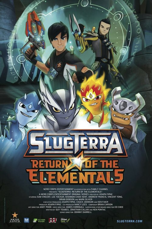 Постер фильма Slugterra: Return of the Elementals (2014)