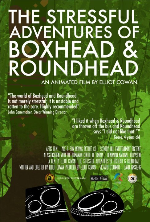 Постер фильма The Stressful Adventures of Boxhead & Roundhead (2014)