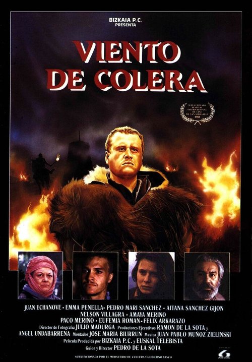 Постер фильма Viento de cólera (1988)