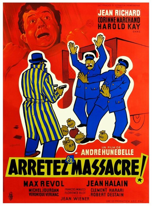 Постер фильма Arrêtez le massacre (1959)