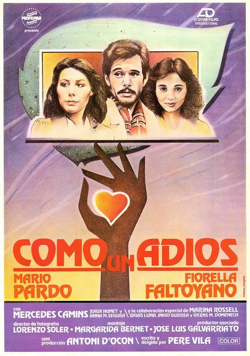 Постер фильма Como un adiós (1983)