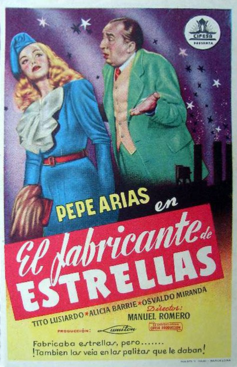 Постер фильма El fabricante de estrellas (1943)