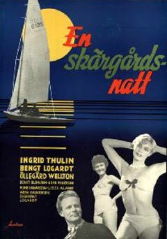 Постер фильма En skärgårdsnatt (1953)