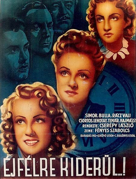 Постер фильма Éjfélre kiderül (1942)