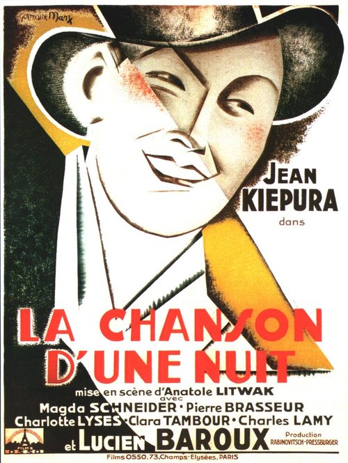 Постер фильма La chanson d'une nuit (1933)