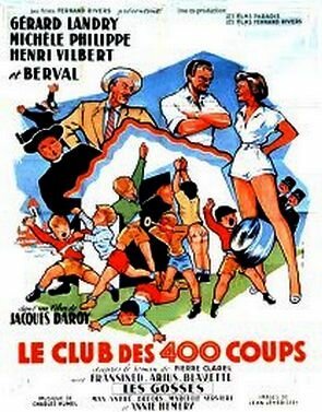 Постер фильма Le club des 400 coups (1953)