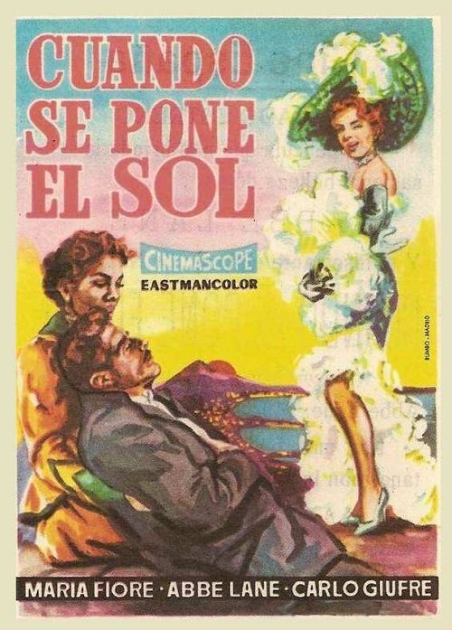 Постер фильма Quando tramonta il sole (1955)