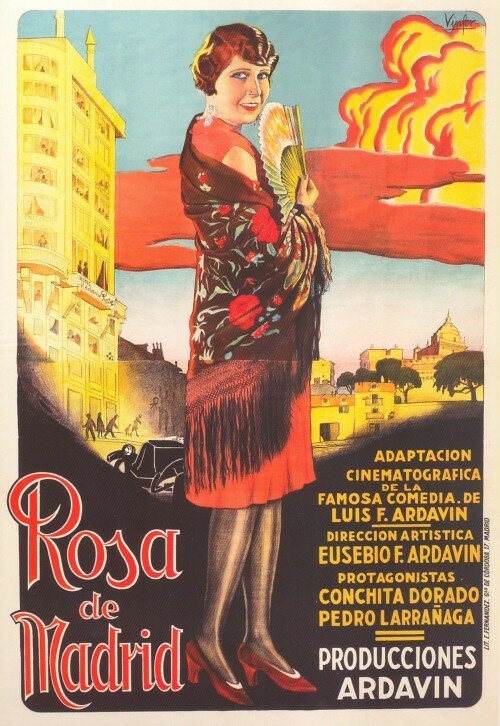 Постер фильма Роза Мадрида (1928)