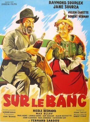 Постер фильма Sur le banc (1954)