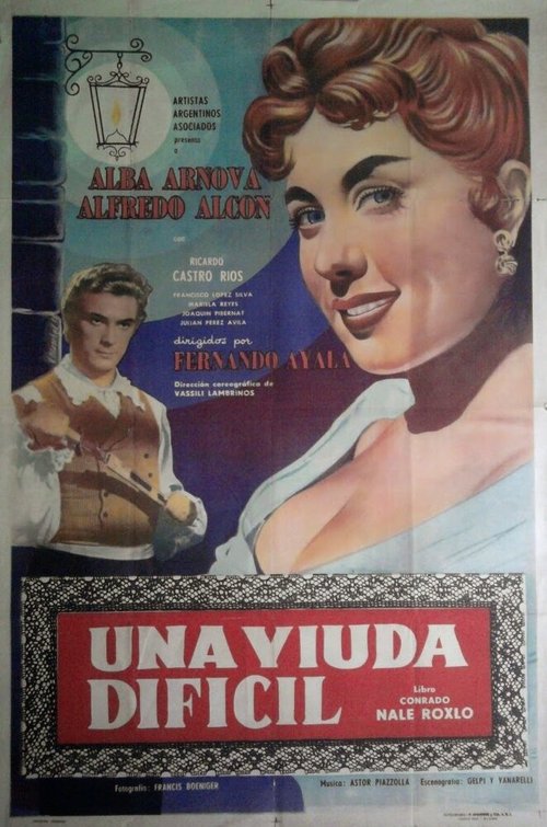 Постер фильма Una viuda difícil (1957)