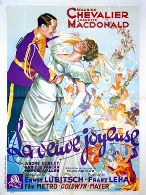 Постер фильма Весёлая вдова (1935)