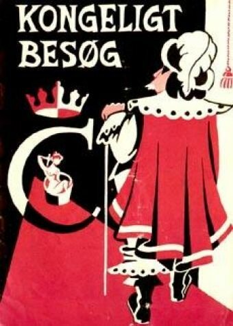 Постер фильма Kongeligt besøg (1954)