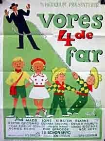 Постер фильма Vores fjerde far (1951)