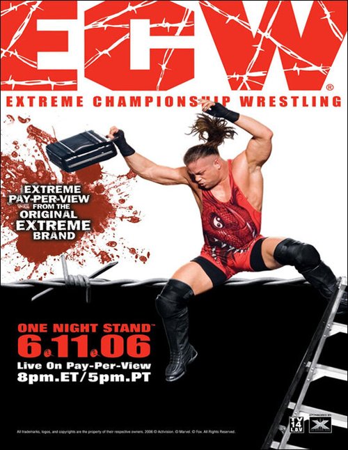 Постер фильма ECW Одна ночь противостояния (2006)