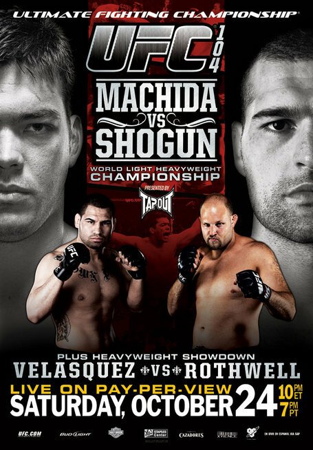 Постер фильма UFC 104: Machida vs. Shogun (2009)