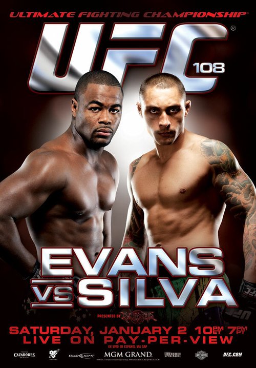 Постер фильма UFC 108: Evans vs. Silva (2010)