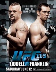 Постер фильма UFC 115: Liddell vs. Franklin (2010)