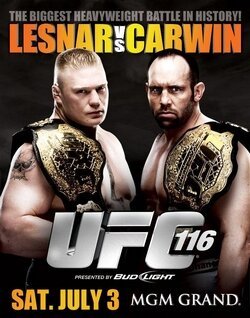 Постер фильма UFC 116: Lesnar vs. Carwin (2010)