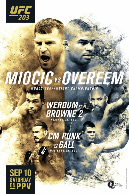 Постер фильма UFC 203: Miocic vs. Overeem (2016)