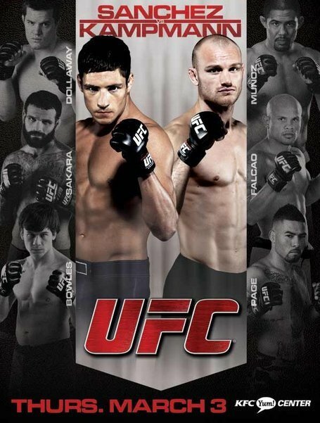 Постер фильма UFC on Versus: Sanchez vs. Kampmann (2011)