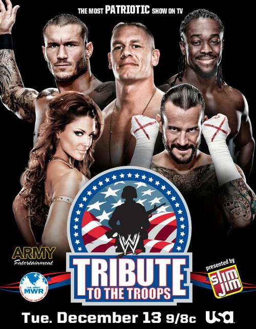 Постер фильма WWE Дань войск (2011)