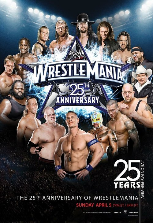 Постер фильма WWE РестлМания 25 (2009)