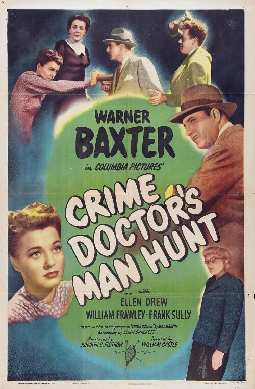 Постер фильма Crime Doctor's Man Hunt (1946)