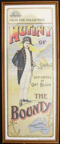 Постер фильма The Mutiny of the Bounty (1916)