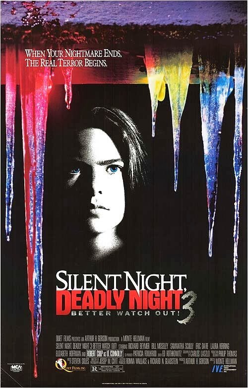 Постер фильма Тихая ночь, смертельная ночь 3: Лучше поберегись! (1989)