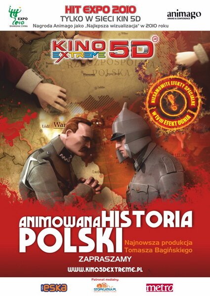 Постер фильма Анимированная история Польши (2010)